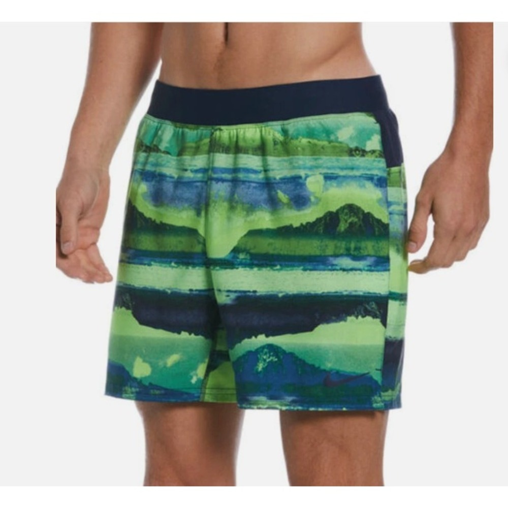 NIKE Adventure Volley 9" Hybrid Swim Trunks Outdoor Shorts Lined NESSC524 Sz XL